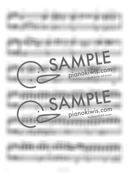 Score > MAPLELATTE / 피아노 반주 - Even of Day · Dear.M OST by 피아노정류장 Sheet music image-1