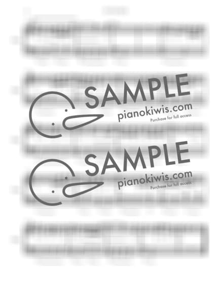 Score > My Name Is Malguem / Easy - QWER by 피아노온 piano on Sheet music image-3