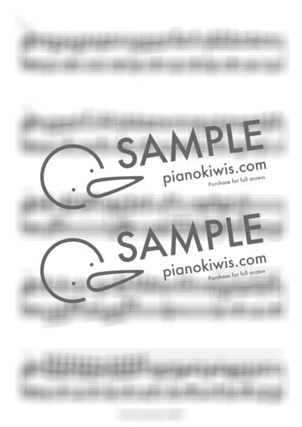 악보 > 도라에몽의 노래 (ドラえもんのうた) / 오프닝곡 - 도라에몽 OST by 주키플리(jookiiply) 악보 이미지-1