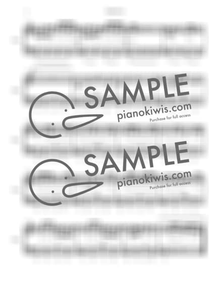 악보 > Supernova / 다장조,계이름포함 - aespa by 피아노온 piano on 악보 이미지-1