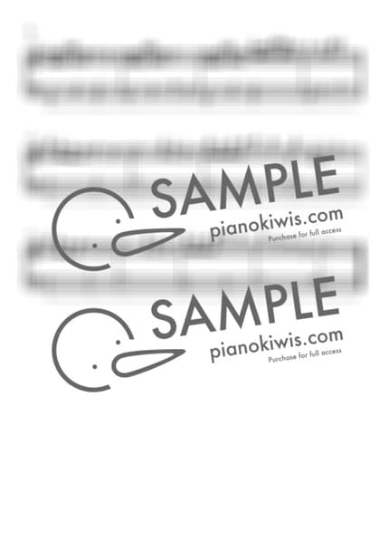 악보 > Luv Letter / 초급 - DJ Okawari by 피아노키위즈 악보 이미지-1