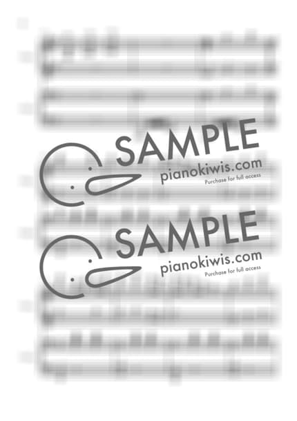 악보 > 인생의 회전목마 / 4 Hands - 히사이시 조 · 하울의 움직이는 성 by My Favorite Piano 악보 이미지-7