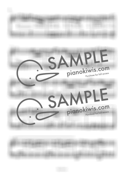 악보 > strawberry moon / 다장조 - 아이유 by 라니스코어 악보 이미지-1