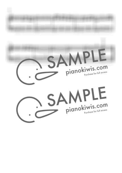 악보 > 언제나 몇 번이라도 (いつも何度でも) / 초급 - 기무라 유미 · 센과 치히로의 행방불명 OST by 피아노키위즈 악보 이미지-1