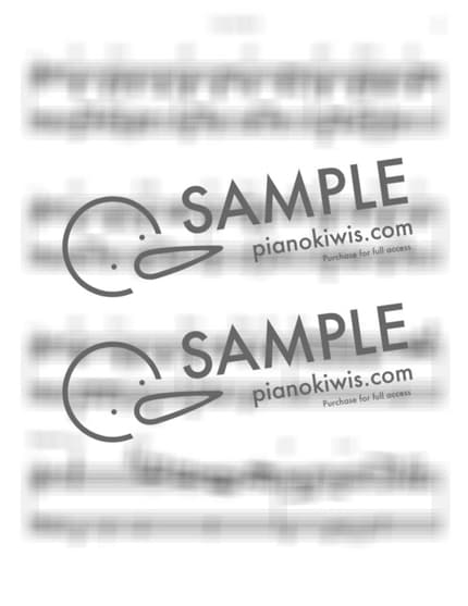 악보 > 주를 바라보며 / 피아노솔로 포함 Ab key - GIFTED by 건반자매 악보 이미지-4