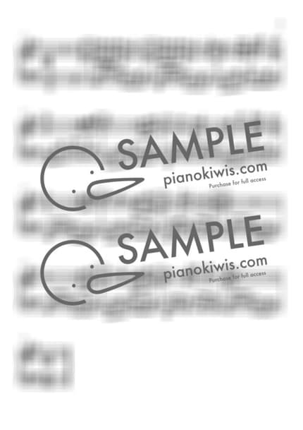 Score > White Dog with White Heart - Lee Soo Young · White Dog with White Heart OP by 강아지똥 Sheet music image-4