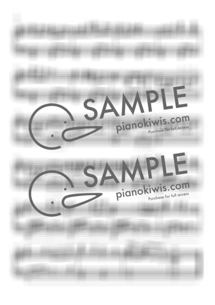 楽譜 > 海の見える街 / 上級 - 久石 譲 · 魔女の宅急便 OST by PianoKiwis 楽譜画像-3