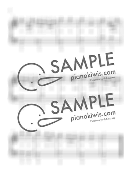 楽譜 > Salut D'amour / 初級 - エルガー (E. Elgar) by 더블유피아노doubleupiano 楽譜画像-1