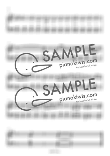 Score > T.B.H / 체르니 100 난이도 - QWER by Add Piano Sheet music image-3