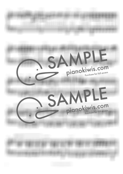 악보 > 백야 (White Night) / 피아노 반주 - NCT 127 by 피아노정류장 악보 이미지-1