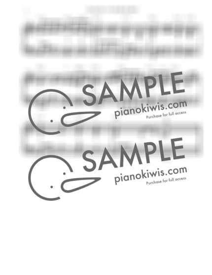 Score > My Jesus, I Love Thee '315장' / 묵도송,기도송,축도송버젼 - Hymns by 나건반 Sheet music image-1