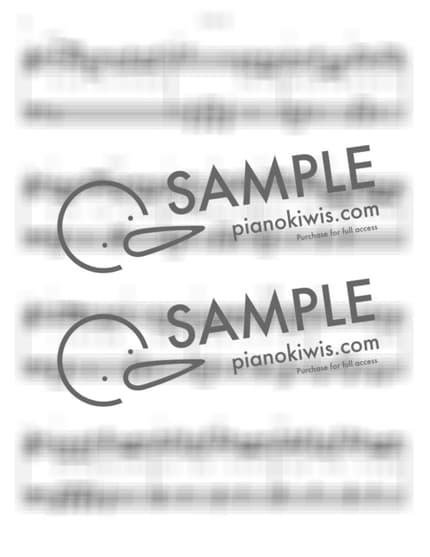 楽譜 > 너라는 별 / 初級 - 고추잠자리 by 건반자매 楽譜画像-1