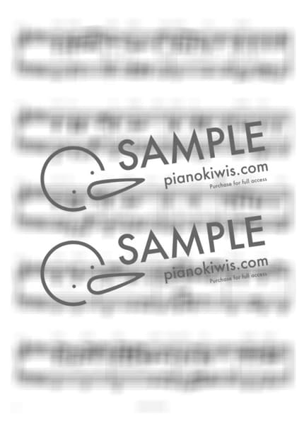 악보 > 돌고 돌아 / 피아노 반주 - 세븐틴 by 피아노정류장 악보 이미지-1