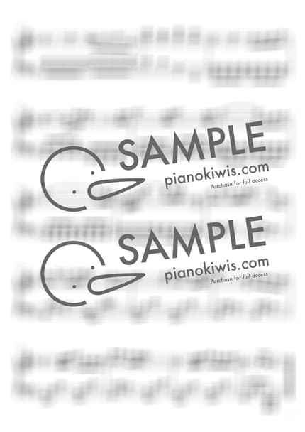 악보 > 카마도 탄지로의 노래 (竈門炭治郎のうた) / 쉬운 악보 - 시이나 고 · 귀멸의 칼날 OST by 핑크피아노 PINKPIANO 악보 이미지-2