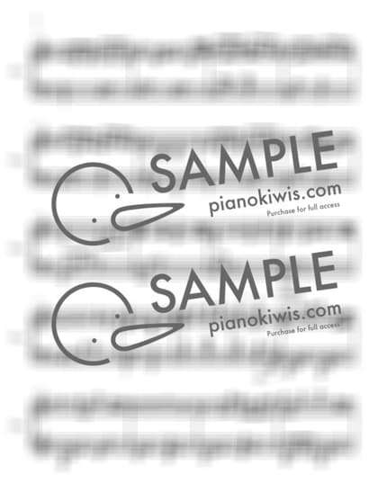 Score > Angels We Have Heard On High '125장' - Hymns by 피아니스트 송근영 Pianist Keunyoung Song Sheet music image-3