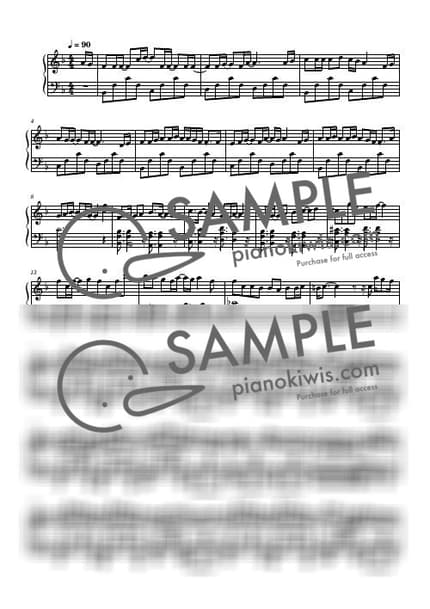 악보 > 베텔기우스 (ベテルギウス) - 유우리 by Blumennn 악보 이미지-0