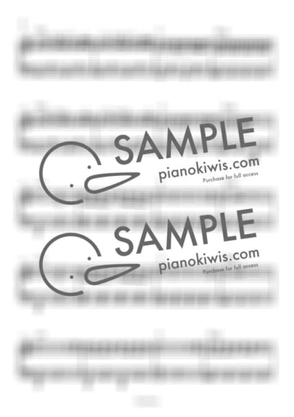 Score > Believer / 다장조 - Imagine Dragons by 라니스코어 Sheet music image-1