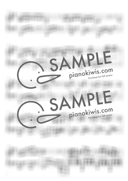 악보 > 바다가 보이는 마을 (海の見える街) / 고급 악보 - 히사이시 조 · 마녀 배달부 키키 OST by 핑크피아노 PINKPIANO 악보 이미지-1