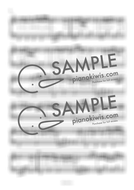 악보 > 혼자하는 사랑 / 다장조 - Ann by 라니스코어 악보 이미지-1