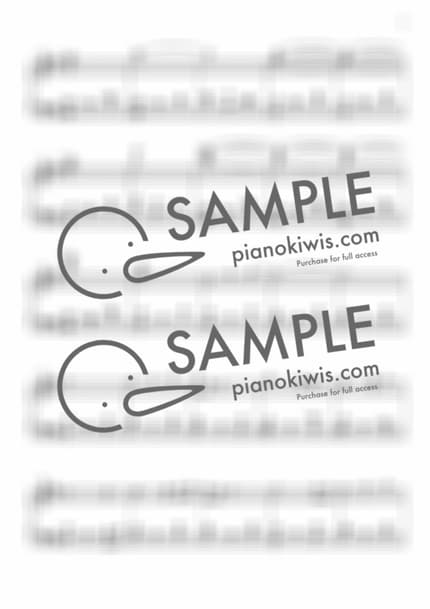 악보 > 약속은 필요 없어 (約束はいらない) - 사카모토 마아야 · 천공의 에스카플로네 OP by 제이오 악보 이미지-2