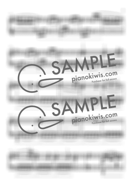 악보 > 엘리제를 위하여 (Fur Elise) / 중급 - 베토벤 (L. V. Beethoven) by 피아노키위즈 악보 이미지-2