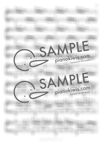 악보 > Luv Letter - DJ Okawari by 피아노키위즈 악보 이미지-2