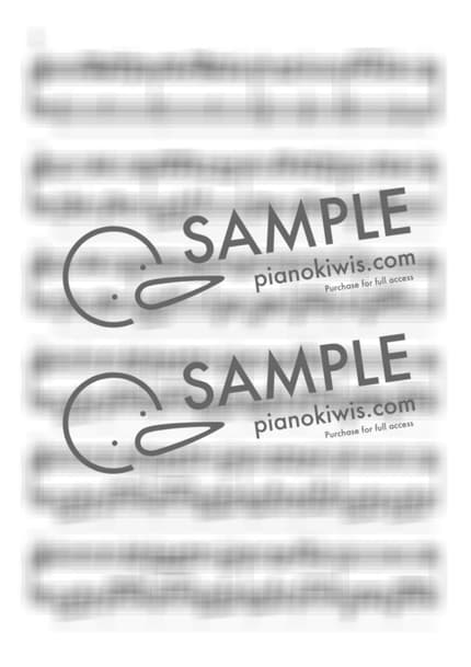 악보 > 호랑수월가 / 초급 - 나래, 상록수 · 나와 호랑이님 OST by 피아노키위즈 악보 이미지-1