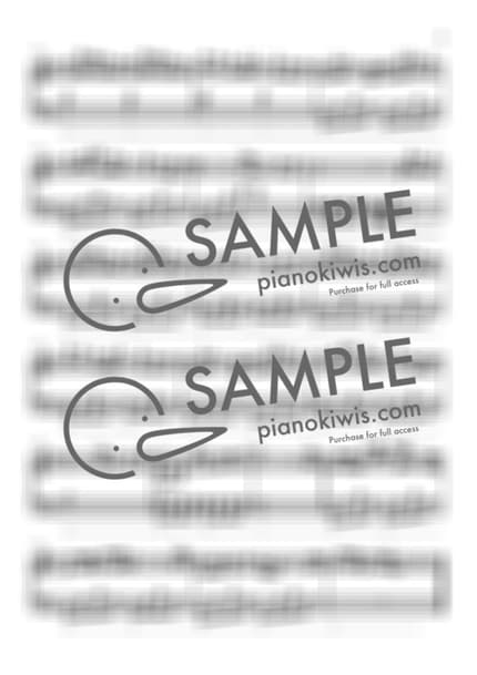 악보 > 베텔기우스 (ベテルギウス) / 중급 - 유우리 by 피아노키위즈 악보 이미지-2