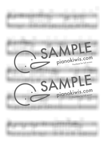 Score > Where Wind Comes From / 다장조 - Kim Kwang Seok by 라니스코어 Sheet music image-2