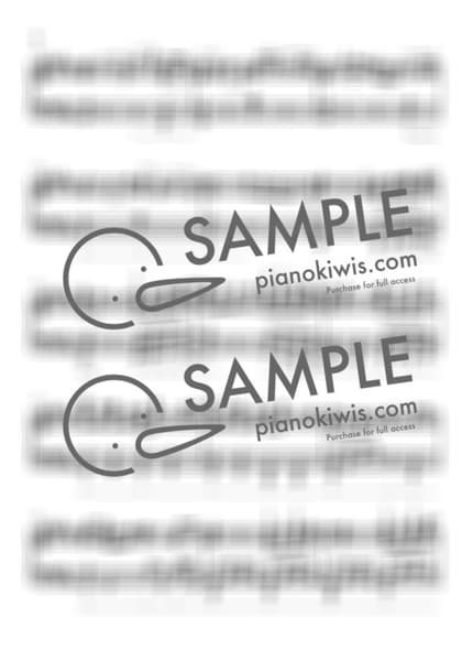 楽譜 > フィナーレ。 / 上級 - eill · 夏へのトンネル、さよならの出口 OST by PianoKiwis 楽譜画像-1