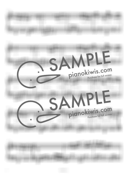 楽譜 > 옛 사랑 / 다장조 - 이문세 by 라니스코어 楽譜画像-1