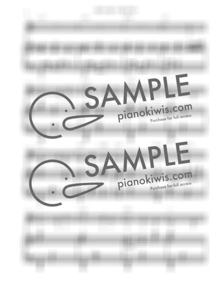 Score > Away in a Manger '114장' / 3단악보 - J. R. Murray · Hymns by 나건반 Sheet music image-3