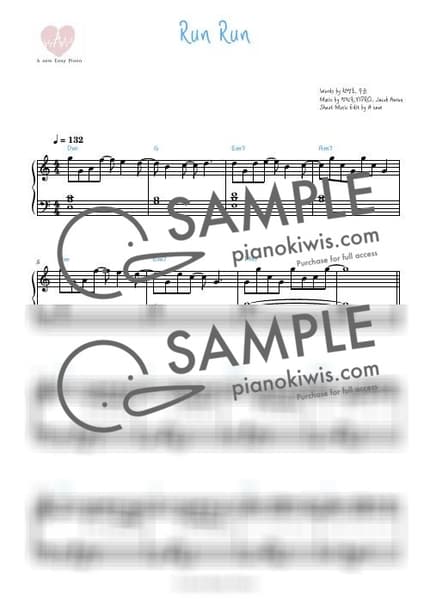 Score > Run Run / Original - ECLIPSE · Lovely Runner OST by A Sheet music image-0