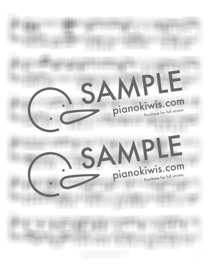 Score > Plastic Love - Mariya Takeuchi by PianoKiwis Sheet music image-1