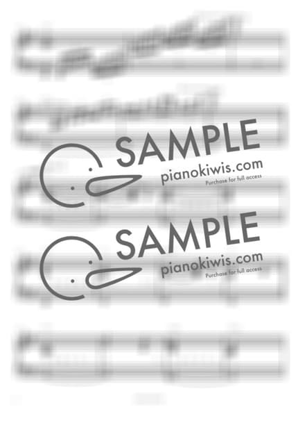 Score > One's way back / 피아노 반주 - NAUL by 피아노정류장 Sheet music image-1