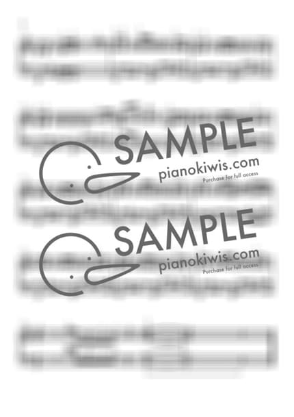 Score > Chopsticks (Bossa Nova Ver.) / Intermediate - E. Allen, PianoKiwis by PianoKiwis Sheet music image-1