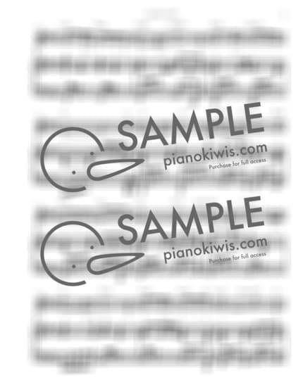 Score > A Wonderful Savior is Jesus My Lord '391장' / 3단악보 - F. J. Crosby · Hymns by 나건반 Sheet music image-4