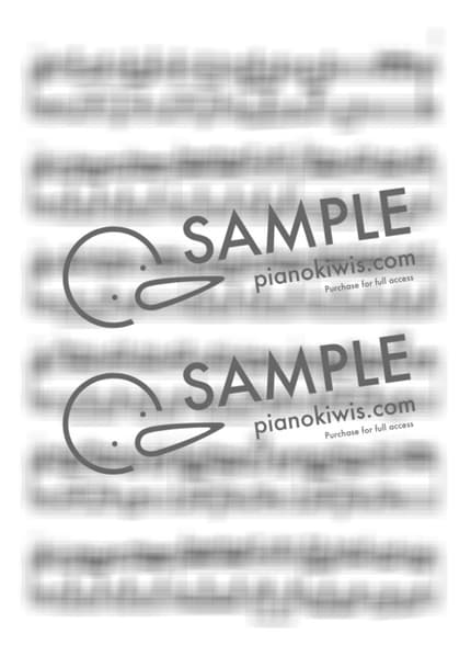 악보 > 터키 행진곡 (랙타임 버전) / 고급 - 모차르트 (W. A. Mozart), 피아노키위즈 by 피아노키위즈 악보 이미지-4