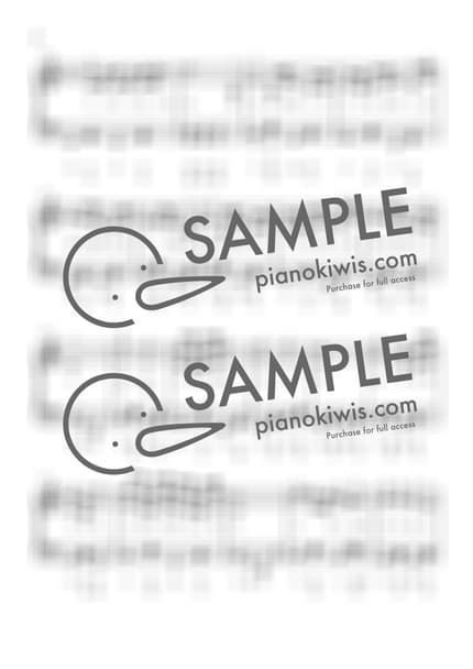 악보 > 드라마 / 계이름, 손가락번호 적힌 악보 - 아이유 by 더블유피아노doubleupiano 악보 이미지-1