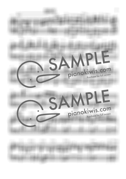 Score > Departure - Kim Dong Ryul by 스페셜키 Sheet music image-2