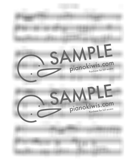 Score > Think About His Love / 3단악보 - Walt Harrah by 나건반 Sheet music image-2