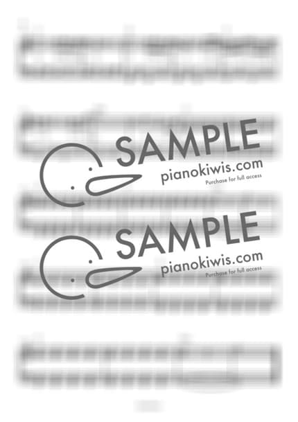 악보 > 문어의 꿈 / 다장조 - 안예은 by 라니스코어 악보 이미지-3