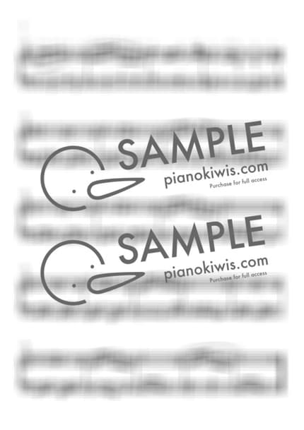 Score > A Town with an Ocean View / Easy - Joe Hisaishi · Kiki's Delivery Service OST by 한나의 피아노동산 Sheet music image-1