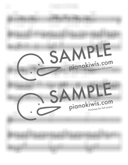 악보 > 오직 주의 은혜만 / 피아노 반주 Fkey - WELOVE by 건반자매 악보 이미지-1