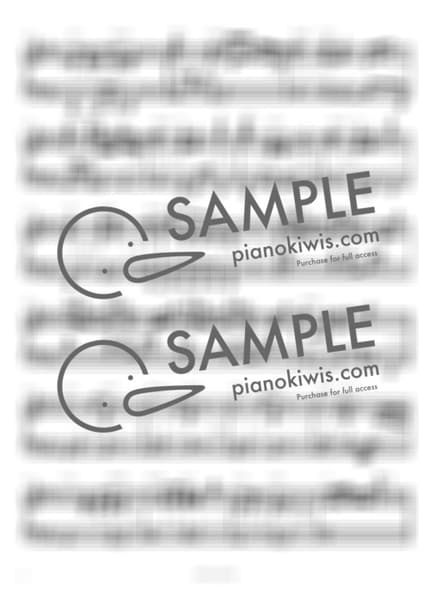 Score > Beginning / 피아노 반주 - DOYOUNG by 피아노정류장 Sheet music image-1