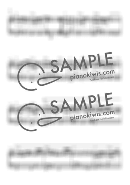 악보 > 초록빛 / 다장조 - 폴킴 by 라니스코어 악보 이미지-1