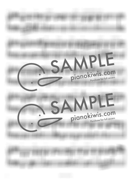 Score > The first snow / 피아노 반주 - Jung Jun Il · Guardian OST by 피아노정류장 Sheet music image-1