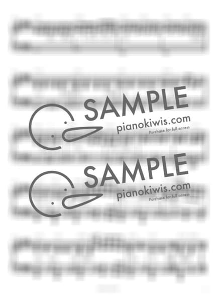 Score > Kawaranai Mono / 피아노 반주 - Oku Hanako · The Girl Who Leapt Through Time OST by 피아노정류장 Sheet music image-2