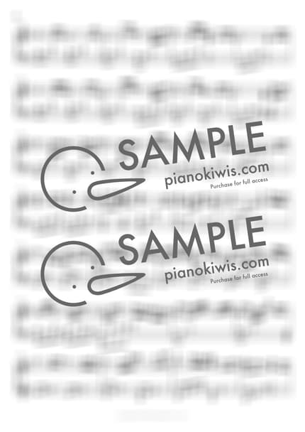 악보 > 가끔은 옛날 이야기를 (時には昔の話を) - 카토 토키코 · 붉은 돼지 OST by 피아노키위즈 악보 이미지-1