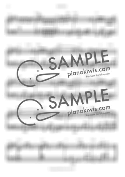 Score > Cherry Blossom Ending - Busker Busker by KeyNomad Sheet music image-5